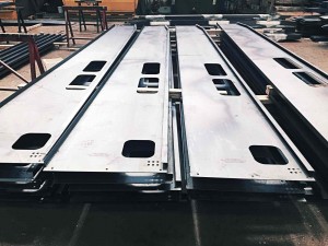 Bandeja en acero para la industria 10