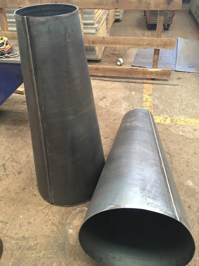 Fabricación de conos en acero y aluminio para la industria 01