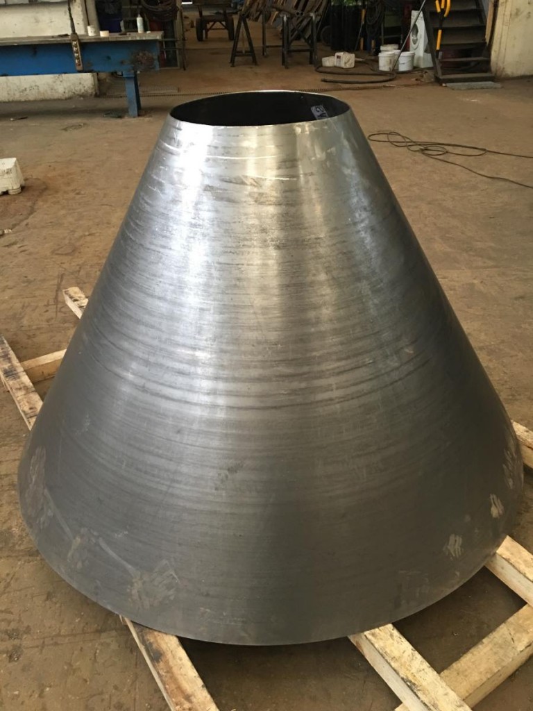 Fabricación de conos en acero y aluminio para la industria 03