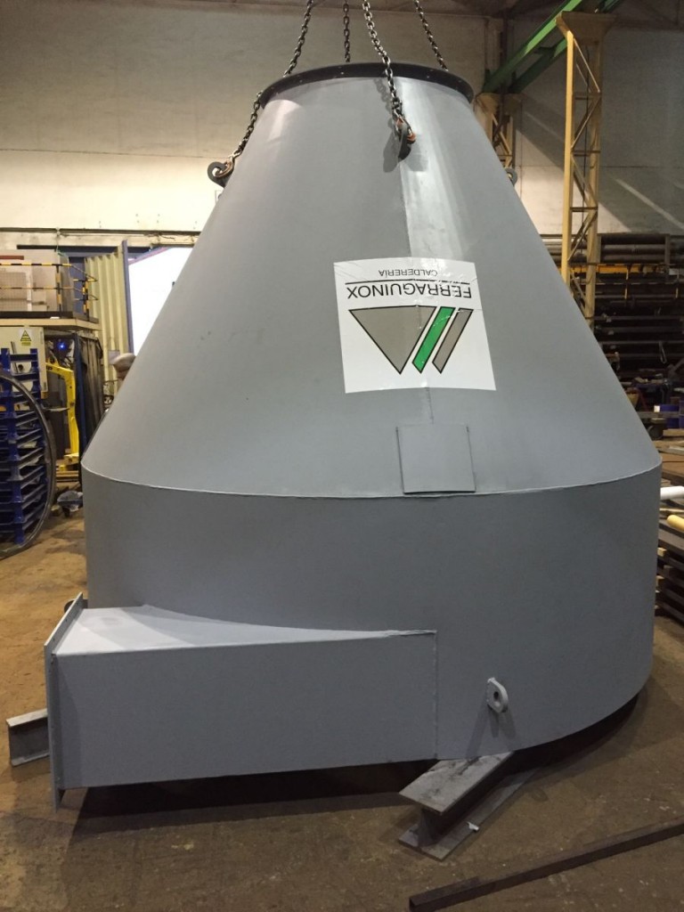 Fabricación de conos en acero y aluminio para la industria 06