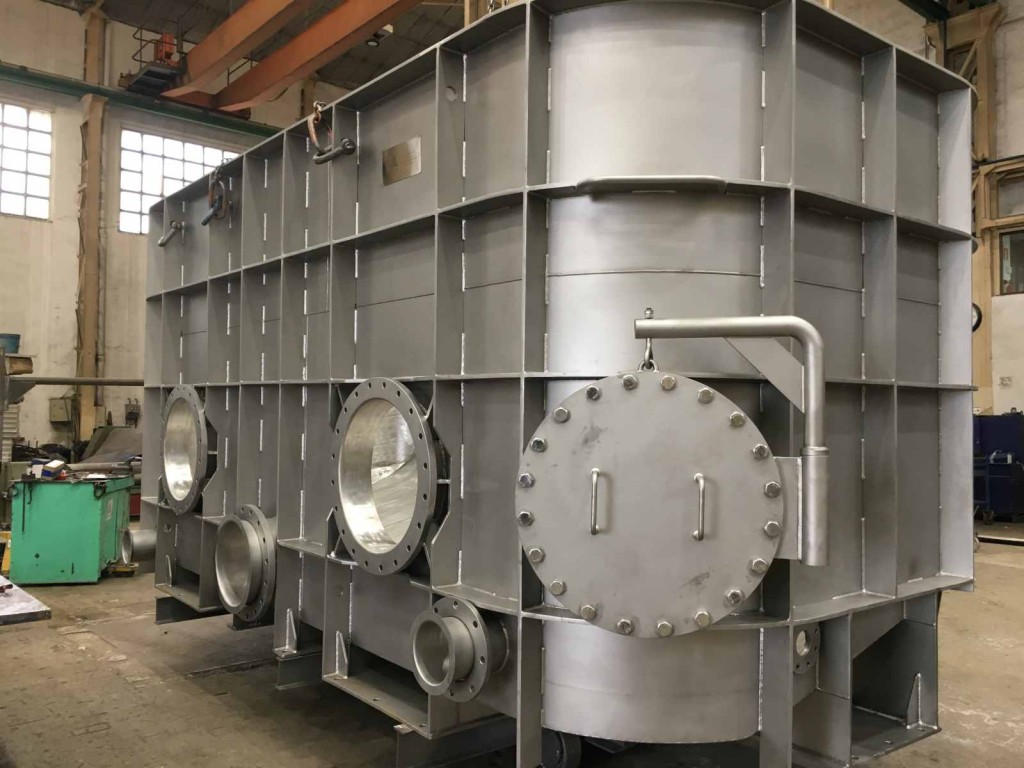 Fabricación de depósitos Pulper en acero y aluminio para la industria 02