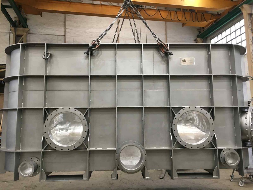 Fabricación de depósitos Pulper en acero y aluminio para la industria 05