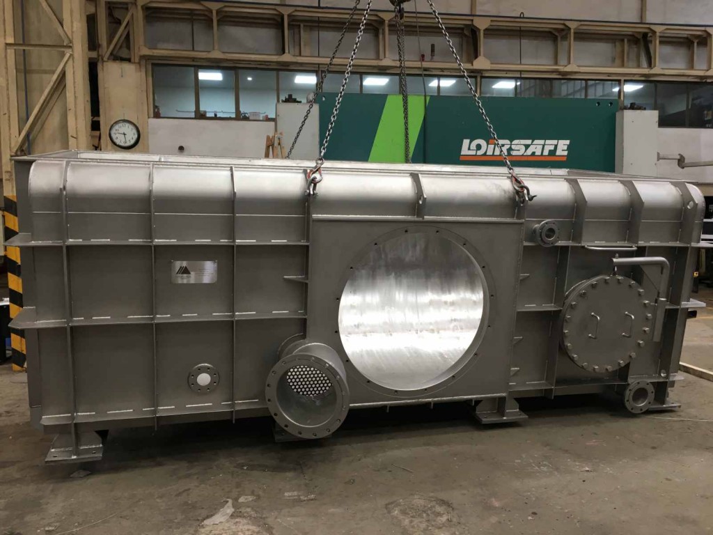 Fabricación de depósitos Pulper en acero y aluminio para la industria 07