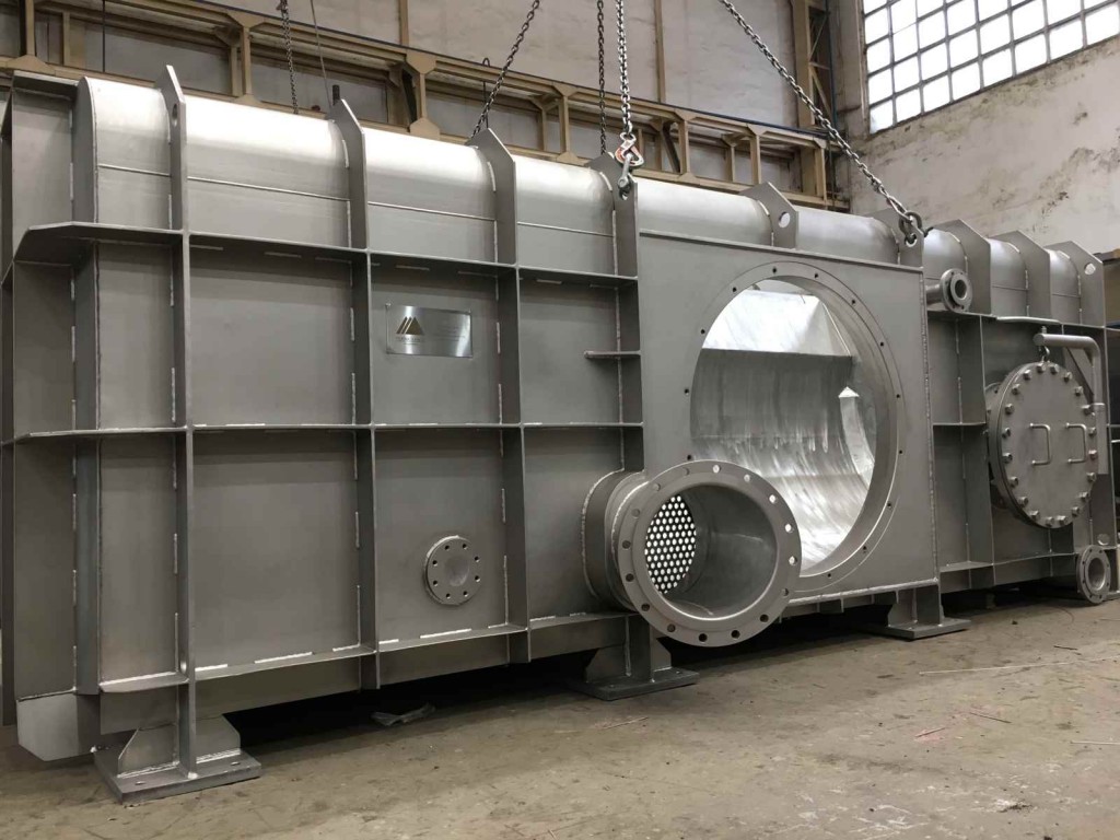 Fabricación de depósitos Pulper en acero y aluminio para la industria 09