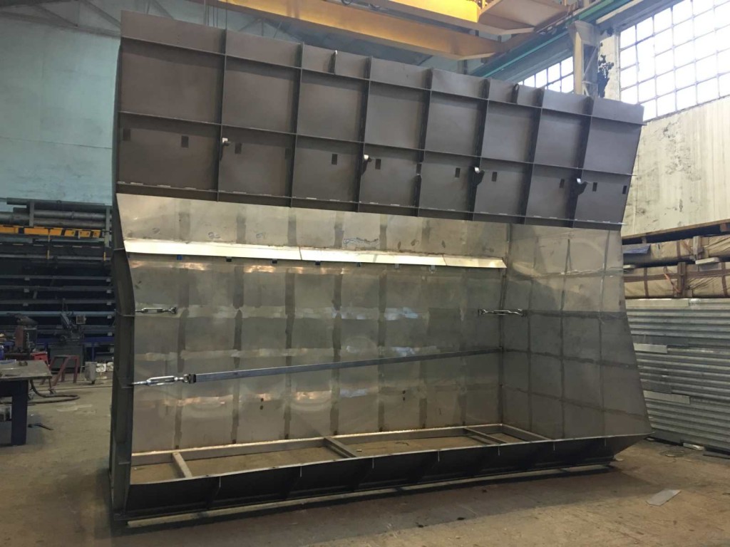 Fabricación de depósitos Pulper en acero y aluminio para la industria 17