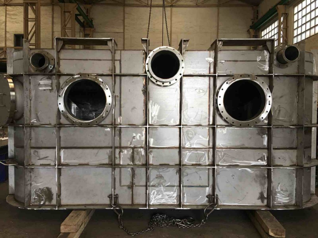 Fabricación de depósitos Pulper en acero y aluminio para la industria 20